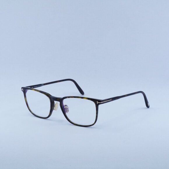 Tom Ford FT5699-B 052 Eyeglasses Dark Havana 53mm Square Frame - Picture 1 of 10